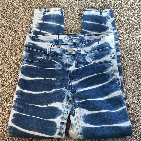 wonder nation Other - Wonder Nation Blue and White Tie-Dye Kids Jegging Jeans
